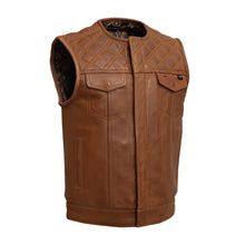 Load image into Gallery viewer, Club Style Motorcycle Leather Vest (limited edition)