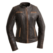 Load image into Gallery viewer, Electra - Women's Motorcycle Leather Jacket
