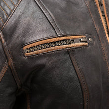 Load image into Gallery viewer, Electra - Women's Motorcycle Leather Jacket