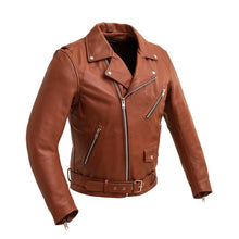 Load image into Gallery viewer, Fillmore Men's Motorcycle Leather Jacket