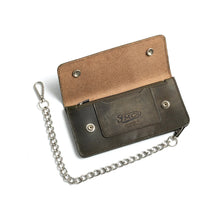 Charger l'image dans la galerie, LARGE TRUCKER - Vegetable Tanned Leather Wallet