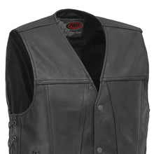 Cargar imagen en el visor de la galería, Motorcycle Leather Vest