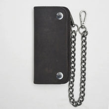 Charger l'image dans la galerie, LARGE TRUCKER - Vegetable Tanned Leather Wallet