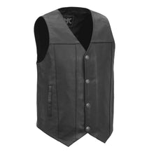 Cargar imagen en el visor de la galería, Two conceal carry pockets Motorcycle Western Style Leather Vest