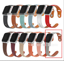 Load image into Gallery viewer, Colorful Swift Leather Straps for FitPro Watch, showcasing various leather designs for style and comfort.