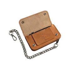 Charger l'image dans la galerie, SMALL TRUCKER - Vegetable Tanned Leather Wallet