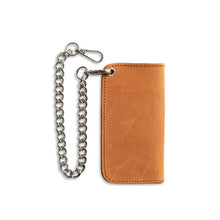 Charger l'image dans la galerie, SMALL TRUCKER - Vegetable Tanned Leather Wallet