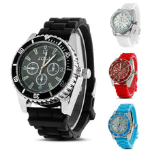 Load image into Gallery viewer, Watch Cigarette Grinder with black, white, red, and blue straps, combining style and functionality for smokers.