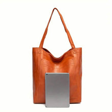 Cargar imagen en el visor de la galería, Large Capacity Soft Leather Handbags for Women