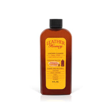 Load image into Gallery viewer, Leather Honey Leather Cleaner bottle, non-toxic formula for cleaning leather, vinyl, plastic, and rubber surfaces.