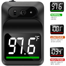 Cargar imagen en el visor de la galería, Digital thermometer with temperature display and fever indicator on a white background