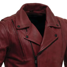Load image into Gallery viewer, Night Rider Men's Motorcycle Leather Jacket