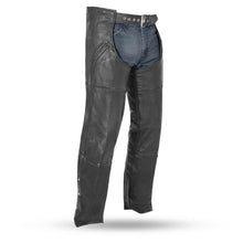 Cargar imagen en el visor de la galería, Unisex Motorcycle Leather Chaps