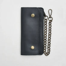 Charger l'image dans la galerie, LARGE TRUCKER - Vegetable Tanned Leather Wallet