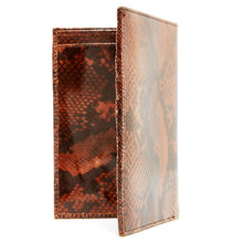 Cargar imagen en el visor de la galería, Genuine Leather Passport Holder – RFID Blocking, Travel Card Slots