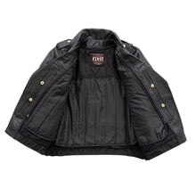 Load image into Gallery viewer, Naked Cow Leather Women's Classic Motorcycle Leather Jacket