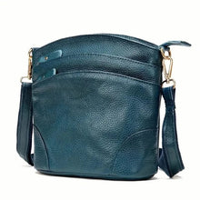 Charger l'image dans la galerie, Premium Genuine Cowhide Leather Crossbody Bag