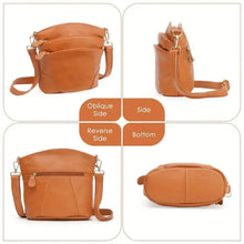 Charger l'image dans la galerie, Premium Genuine Cowhide Leather Crossbody Bag