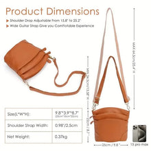 Charger l'image dans la galerie, Premium Genuine Cowhide Leather Crossbody Bag