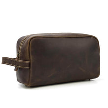 Load image into Gallery viewer, The Wanderer Toiletry Bag | Genuine Leather Toiletry Bag for travelers