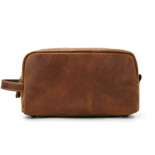 Load image into Gallery viewer, The Wanderer Toiletry Bag | Genuine Leather Toiletry Bag for travel and organization