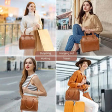 Charger l'image dans la galerie, Retro PU Leather Handbag with Multi Card Slot