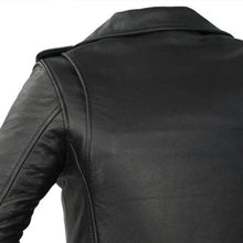 Load image into Gallery viewer, Rockstar - Women's Motorcycle Leather Jacket