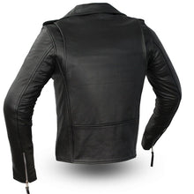 Load image into Gallery viewer, Rockstar - Women's Motorcycle Leather Jacket