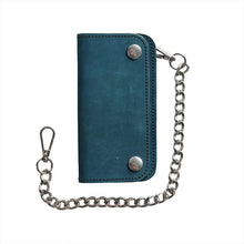 Charger l'image dans la galerie, SMALL TRUCKER - Vegetable Tanned Leather Wallet