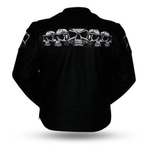 Load image into Gallery viewer, Savage Skulls Men's Motorcycle Leather Jacket