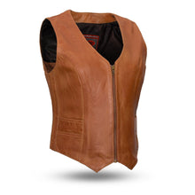 Cargar imagen en el visor de la galería, Western Style Motorcycle Leather Vest