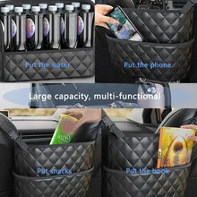 Charger l'image dans la galerie, Stylish PU Leather Handbag Car-Mounted Storage Bag