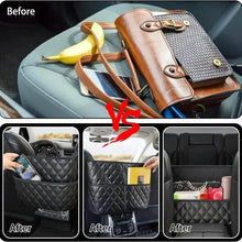 Charger l'image dans la galerie, Stylish PU Leather Handbag Car-Mounted Storage Bag