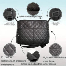 Charger l'image dans la galerie, Stylish PU Leather Handbag Car-Mounted Storage Bag