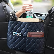 Charger l'image dans la galerie, Stylish PU Leather Handbag Car-Mounted Storage Bag