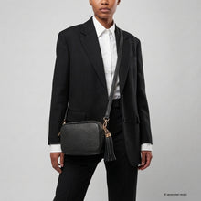 Cargar imagen en el visor de la galería, Italian Full-Grain Leather Crossbody Bag | Parma