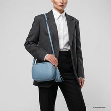 Cargar imagen en el visor de la galería, Italian Full-Grain Leather Crossbody Bag | Parma