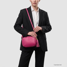 Cargar imagen en el visor de la galería, Italian Full-Grain Leather Crossbody Bag | Parma