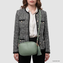Cargar imagen en el visor de la galería, Italian Full-Grain Leather Crossbody Bag | Parma