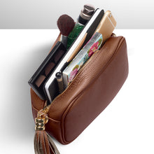 Cargar imagen en el visor de la galería, Italian Full-Grain Leather Crossbody Bag | Parma