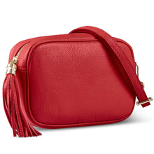 Cargar imagen en el visor de la galería, Italian Full-Grain Leather Crossbody Bag | Parma