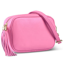 Cargar imagen en el visor de la galería, Italian Full-Grain Leather Crossbody Bag | Parma