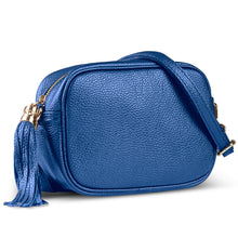 Cargar imagen en el visor de la galería, Italian Full-Grain Leather Crossbody Bag | Parma