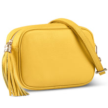 Cargar imagen en el visor de la galería, Italian Full-Grain Leather Crossbody Bag | Parma
