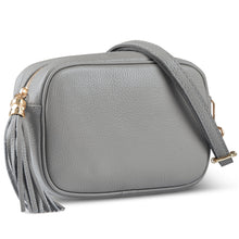Cargar imagen en el visor de la galería, Italian Full-Grain Leather Crossbody Bag | Parma
