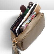 Cargar imagen en el visor de la galería, Italian Full-Grain Leather Crossbody Bag | Parma