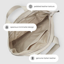 Cargar imagen en el visor de la galería, Italian Full-Grain Leather Tote Bag | Torino