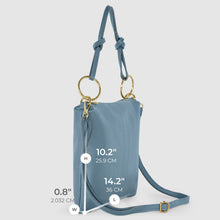Cargar imagen en el visor de la galería, Italian Full-Grain Leather Shoulder Bag | Livorno