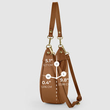 Cargar imagen en el visor de la galería, Italian Full-Grain Leather Shoulder Bag | Verona