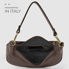 Cargar imagen en el visor de la galería, Italian Full-Grain Leather Shoulder Bag | Verona